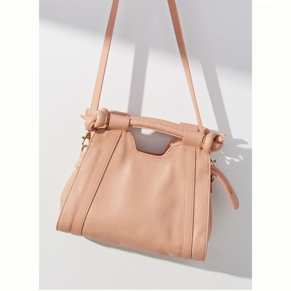 Anthropologie Terrance‎ Mini Knotted Crossbody Bag Vegan Leather